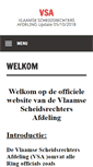 Mobile Screenshot of boksscheidsrechters.be